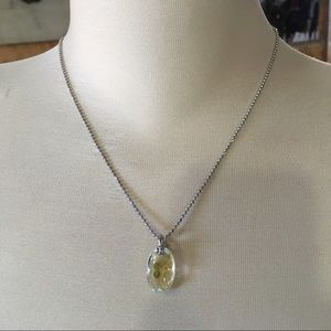 Delicate shamrock necklace ☘️